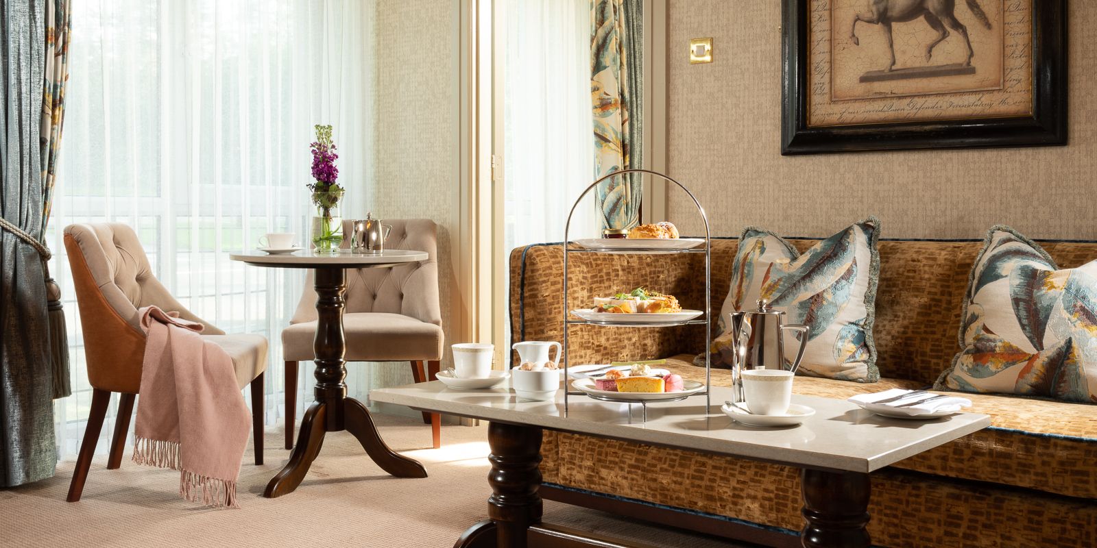 Junior Suite Sitting room at Faithlegg