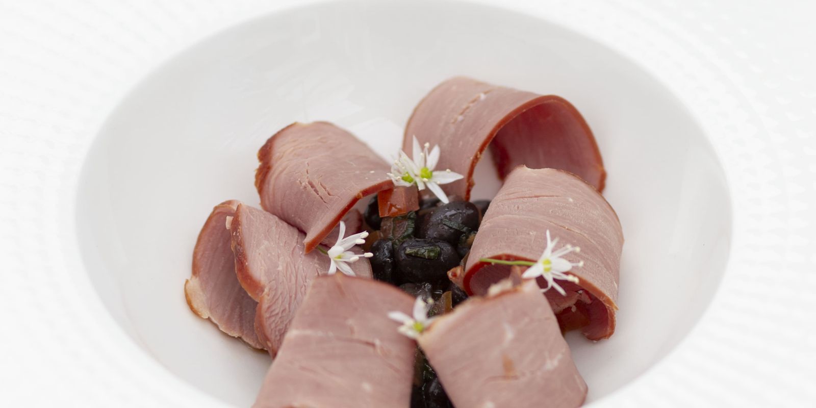 Smoked duck starter