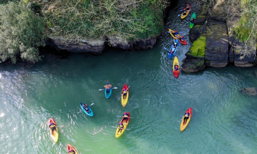 Kayaking Ladies Cove Dunmore Adventure Co Waterford master Faithlegg